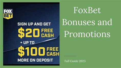 foxbet promo code pennslyvania